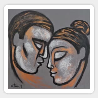 Lovers - The Portrait Of Love 4 Sticker